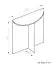 Extension for desk Cianjur, Colour: Oak / White - Measurements: 77 x 60 x 45 cm (H x W x D).