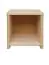 Bedside table solid, natural pine wood Junco 128 - Dimensions 43 x 40 x 45 cm