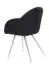 Chair Maridi 103, Colour: Black - Measurements: 88 x 61 x 56 cm (H x W x D)