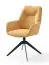 Swivel Chair Maridi 266, Colour: Yellow - Measurements: 92 x 58 x 62 cm (H x W x D)
