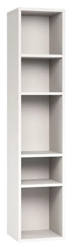 Bellaco 47 Standing Shelf | White | 187 x 39 x 38 cm | Modern Minimalist Storage