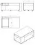 Coffee Table with Drawer Zvesdara 07 | Artisan Oak & Black | 4 Castors | 46 x 101 x 55 cm | Stylish Living Room Accent