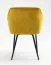 Maridi 251 chair, color: yellow - Dimensions: 81 x 57 x 61 cm (H x W x D)