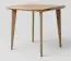 Dining table solid Oak Natural Aurornis 70 - Measurements: 80 x 80 cm (W x D)