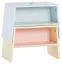 Children's Stool Irlin 06 | Blue / Green | Modern Design | Storage Compartment | 31 x 46 x 25 cm