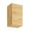 Wall unit for kitchen | 45 x 31.3 x 72 cm | Artisan oak | 1 door | Matterhorn 03 | handleless front | push-to-open | 2 compartments