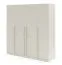 Metal handles for closet Edegem 01 | Color: cashmere
