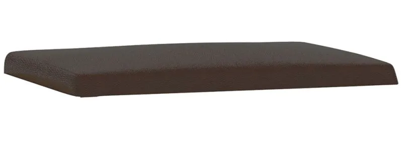 Bench Upholstery for Terreon 02 & 04 with Storage | Dark Brown | 6 x 57 x 41 cm | Premium Imitation Leather