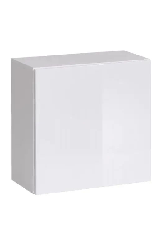 Wall cabinet Fardalen 09, color: white - Dimensions: 60 x 60 x 30 cm (H x W x D), with two compartments