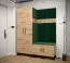 Modern Wall Panel | 42 x 42 x 4 cm | Contemporary Accent | Wood & Foam