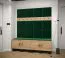 Modern Wall Panel | 42 x 42 x 4 cm | Contemporary Accent | Wood & Foam