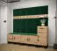 Modern Wall Panel | 42 x 42 x 4 cm | Contemporary Accent | Wood & Foam