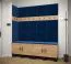 Extraordinary wall panel Colour: Blue - Measurements: 42 x 42 x 4 cm (H x W x D)