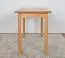 Solid Pine and Alder Table Junco 227D | Angular Design | 120 x 60 cm | Warm Erle Color