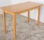 Solid Pine and Alder Table Junco 227D | Angular Design | 120 x 60 cm | Warm Erle Color