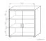 Chest of drawers Cianjur 07, Colour: Oak / White - Measurements: 108 x 105 x 40 cm (H x W x D)
