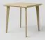 Dining Table Solid Pine Wood Natural | Aurornis 70 | 80 x 80 cm | Modern Square Design