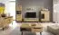 Spacious Chest of Drawers Polmadie 05 | Oak Artisan & Black | 83 x 160 x 40 cm | Modern Storage Solution