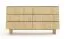 Chest of drawers | color: oiled oak | 6 drawers | push-to-open function | full-extension drawers | 153 x 38 x 83 cm | sideboard | for living room