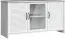 Dresser Badus 02, Colour: White - 82 x 129 x 44 cm (H x W x D)