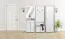 Shoe Cabinet Bibaor 10 | Oak White | 2 Doors, 1 Drawer, 2 Shelves | 98 x 75 x 41 cm