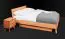 Double Bed Timaru 01 | Solid Beech Oiled | 180 x 200 cm Lying Area | Elegant Wood Design