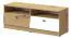 TV Base Cabinet Sirte 08 | Oak / White / Grey Matt | 45 x 120 x 40 cm | Modern Storage