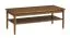 Coffee table | living room table | oak caramel | 120 x 60 x 45 cm | 1 shelf | semi-solid | Inginele 08