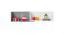 Suspension Shelf Lede 14 | Grey / White | 25 x 110 x 25 cm | Modern Wall-Mounted Storage