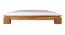 Double bed Tasman 02 solid oiled wild oak - reclining surface: 160 x 200 cm (W x L)