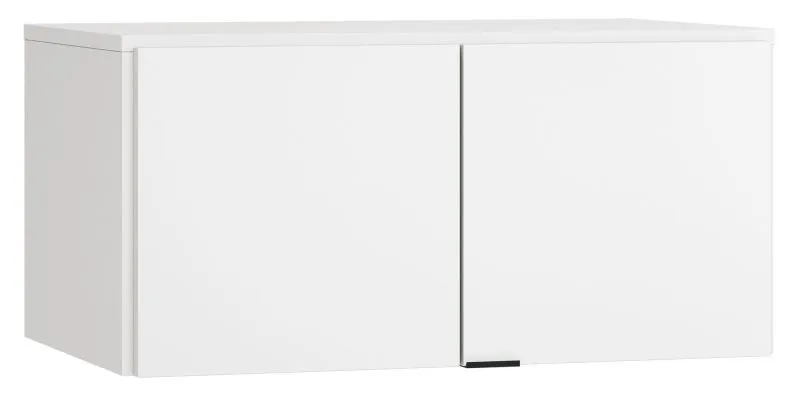Wardrobe Top Attachment for Two Doors | Chiflero Series | White | 45 x 93 x 57 cm | Soft Touch Finish