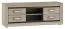 Kundiawa 02 TV base cabinet, colour: Sonoma oak light / Sonoma oak dark - Measurements: 50 x 140 x 40 cm (H x W x D)