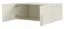 Top unit for closet Edegem 03 | ABS edges | color: cashmere | 100 x 61 x 40 cm | 2 doors | 1 large compartment