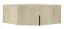 Metal handle for wardrobe extension for corner closet Edegem 04 | Color: Black