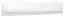 Suspended rack / Wall shelf Roanoke 09, Colour: White / Glossy White - Measurements: 23 x 120 x 22 cm (H x W x D)