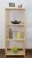 Solid Pine Shelf Junco 56D | 125 x 50 x 30 cm | 3-Tier Natural Wood Storage