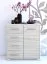 Chest of Drawers | 96 x 90 x 45 cm | Oak & White | Comarca 04 | 1 Door | 4 Drawers | Sleek Two-Tone Design