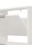 Shoe Cabinet Veliko 03 | White | 3 Hinged Doors | Grey Handles | 119 x 58 x 18 cm | 3 Compartments | Simple Design