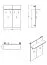 Coat Rack with Six Hooks | Artisan Oak Finish | One Shelf | ABS Edge Protection | 83 x 66 x 19.5 cm | Entrance Hall