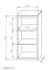 Mojokerto 08 Shelf | Walnut / Black | 121 x 55 x 39 cm | Modern Laminated Wood Fiberboard