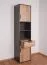 Children's Wardrobe Sprimont 05 | Grey / Oak | 195 x 45 x 40 cm | Modern & Durable Storage
