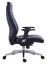 Black Tamest 115 Swivel Chair | Height Adjustable | Genuine Leather | 116-125 x 64 x 66 cm