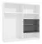 Set of 3 Shelves | Graphite Gray | 5 x 107.5 x 46.5 cm | For 220 Wide Wardrobes