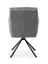 Swivel Chair Maridi 263, Colour: Grey - Measurements: 93 x 57 x 66 cm (H x W x D)