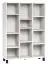 Shelf Pantanoso 24, Colour: White - Measurements: 158 x 112 x 38 cm (H x W x D)