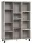 Shelf Pantanoso 49, Colour: Grey - Measurements: 158 x 112 x 38 cm (h x w x d)