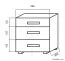 Chest of drawers Garut 06, Colour: Sonoma Oak - Measurements: 53 x 50 x 50 cm (H x W x D)