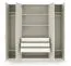 Drawers for closet Edegem 01 | 3 pieces | color: cashmere