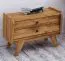 Bedside Cabinet Otago 05 | Solid Oiled Wild Oak | 43 x 55 x 39 cm | Premium Design