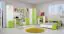 Children's room Lowboard Namur 21, Colour: Green / Beige - Measurements: 30 x 30 x 214 cm (h x w x d)